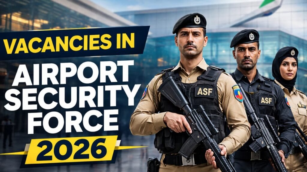 Latest Vacancies in Airport Security Force 2026 Apply Guide