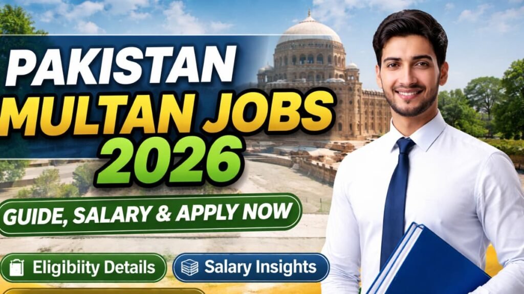 Pakistan Multan Jobs 2026 – Official guide with salary, eligibility, and step-by-step application process