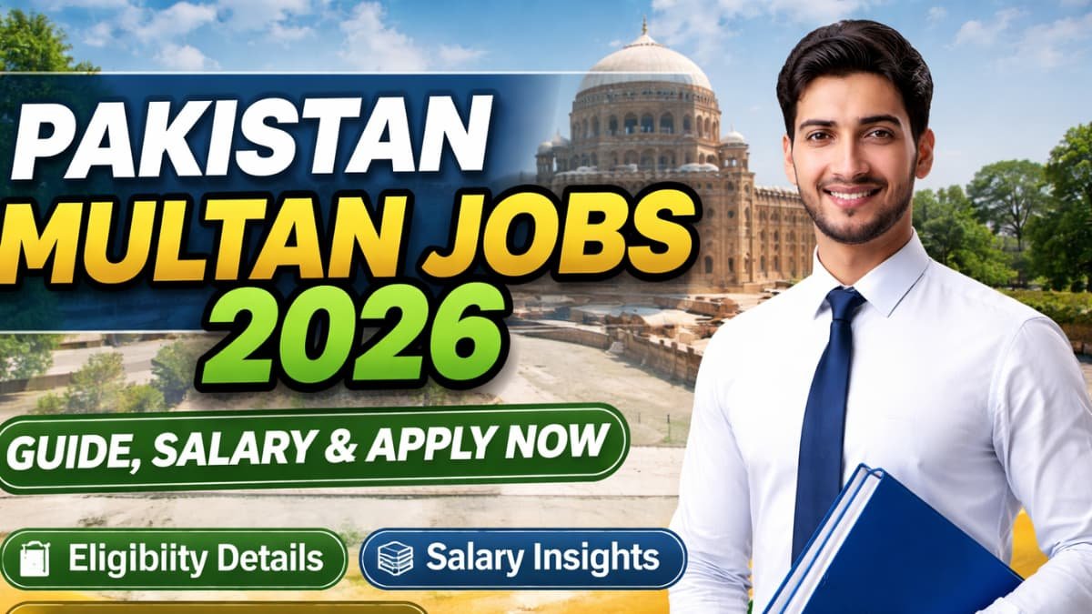 Pakistan Multan Jobs 2026 – Official guide with salary, eligibility, and step-by-step application process