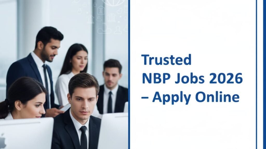 Trusted NBP Jobs Apply Online 2026 – Official guide for Pakistani job seekers to apply online for secure banking positions with eligibility, salary, and application details.