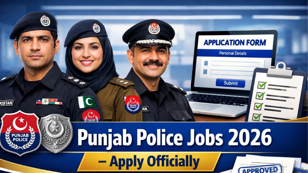 Trusted Punjab Police Jobs 2026 – Official application guidance with eligibility, salary, and career opportunities in Pakistan