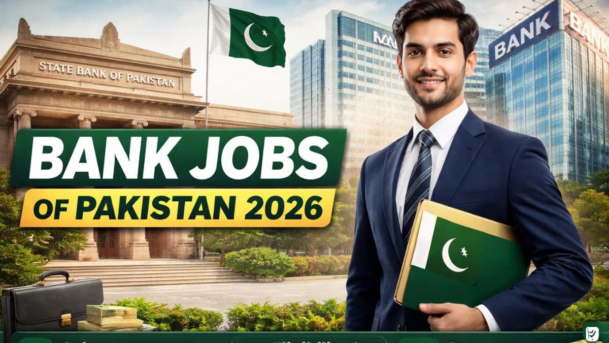 Explore verified bank jobs of Pakistan 2026 with complete guidance on eligibility, salary, and secure application process for confident career planning.